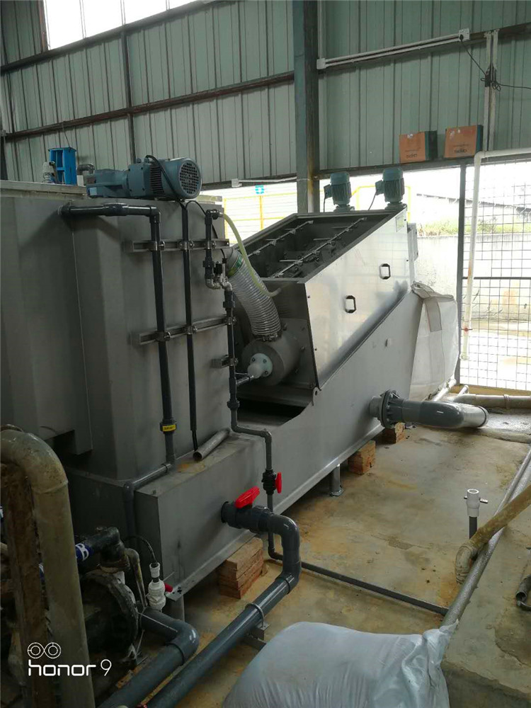 油漆污泥處理，疊螺機處理噴漆廢水優勢