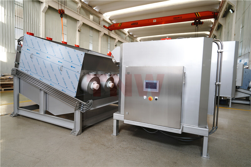 疊螺機污泥含水率如何降低？